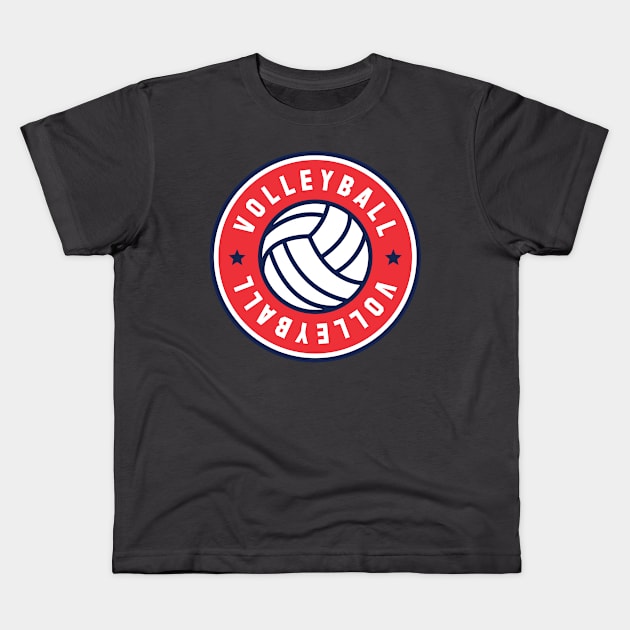 volleyball Kids T-Shirt by rayanammmar